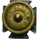 Odznak 6. pěšího pluku polských legií s miniaturou