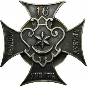 Commemorative badge of the 16th Infantry Regiment from Tarnów