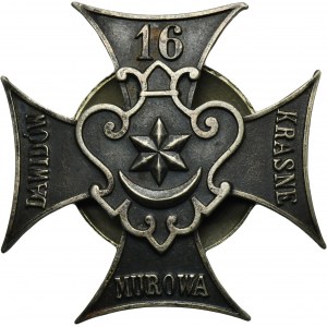 Odznaka pamiątkowa 16 Pułku Piechoty z Tarnowa