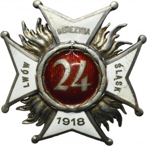 Commemorative badge of the 24th Infantry Regiment from Łuck