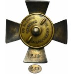Pamětní odznak 36. pěšího pluku Akademické legie z Varšavy s miniaturou
