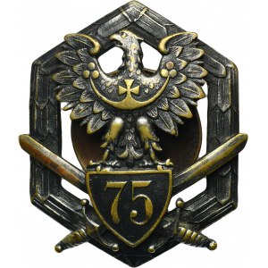 Commemorative badge of the 75th Infantry Regiment from Chorzów