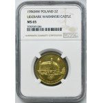 2 złote 1996 Zamek w Lidzbarku Warmińskim - NGC MS65