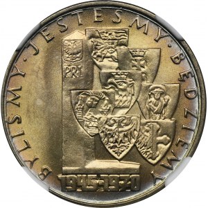 10 złotych 1970 Byliśmy-Jesteśmy-Będziemy - NGC MS67