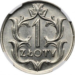 1 złoty 1929 - NGC MS63