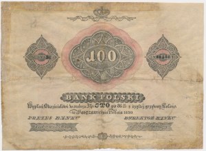 100 złotych 1830 - Serya 36 - WIELKA RZADKOŚĆ