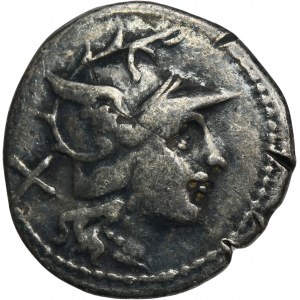 Roman Republic, Anonymous issue, Denarius