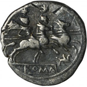Roman Republic, Anonymous issue, Denarius