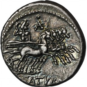 Roman Republic, Appuleius Saturninus, Denarius