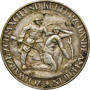 Germany, Weimar Republic, Satirical medal Nuremberg 1921