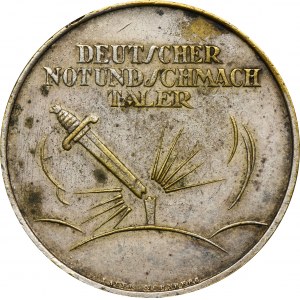Německo, Výmarská republika, Satirická medaile Norimberk 1921
