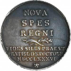 Slezsko, medaile slezských států 1786