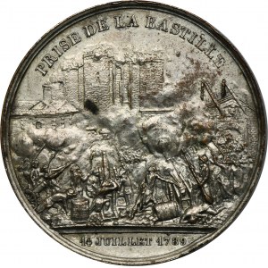Frankreich, Medaille für die Eroberung der Bastille und der Festung von Vincennes 1844