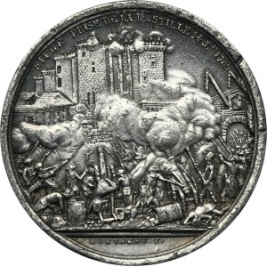 France, Medal for the 50th anniversary of the capture of the Bastille 1840 - CAST
