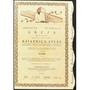 „Książnica - Atlas”, 100 zł 1930, I emisja