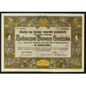 Zjednoczone Browary Grodziskie, 1.000 mkp, Emisja II