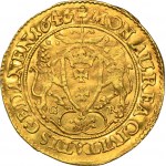 Ladislaus IV Vasa, Ducat Danzig 1646 - VERY RARE, five leaf twig in a cartouche