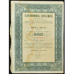 Cukrownia Chelmża S.A., PLN 6,000