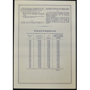 Liegnitz-Rawitscher Eisenbahn Gesellschaft, 8% dlhopis 500 mariek 1928