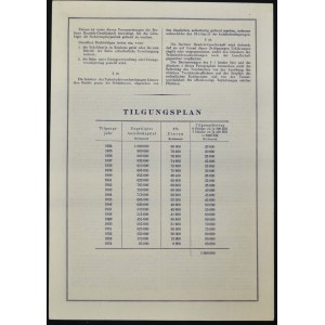Liegnitz-Rawitscher Eisenbahn Gesellschaft, 8% obligacja 500 marek 1928