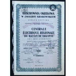 Elektrownia Okręgowa w Zagłębiu Krakowskim S.A., 100 Zloty 1935