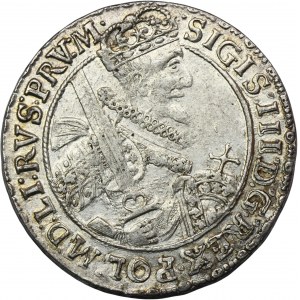 Sigismund III Vasa, 1/4 Thaler Bromberg 1621 - PRV M