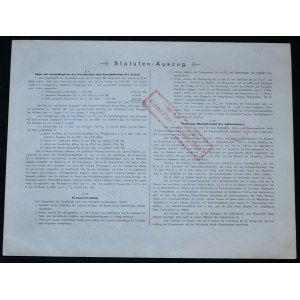 Elblag, Haffuferbahn AG, 1,000 marks 1899 preferred share