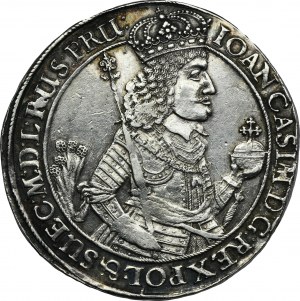 Jan II Casimir, 2 Thaler Danzig 1650 GR - RARE