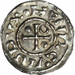 Nemecko, Bavorsko, Regensburg, Henry II the Quarryman, denár