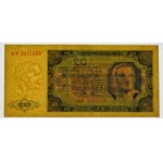 20 gold 1948 - GW - PMG 66 EPQ - striped paper