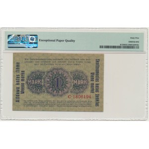 Kowno, 1 Mark 1918 - C - PMG 65 EPQ