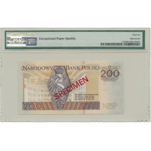 200 Zloty 1994 - MODELL - AA 0000000 - Nr. 1901 - PMG 66 EPQ