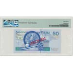 50 złotych 1994 WZÓR - AA 0000000 - Nr 1764 - PMG 67 EPQ