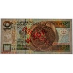 10 złotych 1994 - WZÓR - AA 0000000 - Nr. 1896 - PMG 67 EPQ