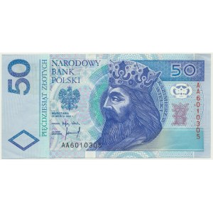 50 zlotých 1994 - AA -