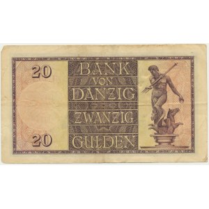 Danzig, 20 guldenů 1932 - C -