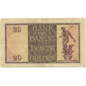 Danzig, 20 guldenov 1932 - C -