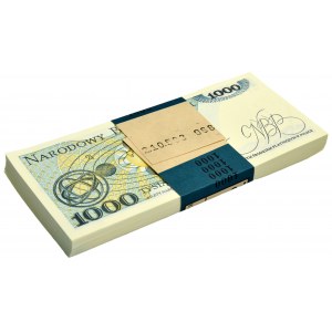 Paczka bankowa, 1.000 złotych 1982 - HW - (100 szt.)