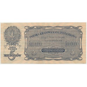 5 million marks 1923 - C -.