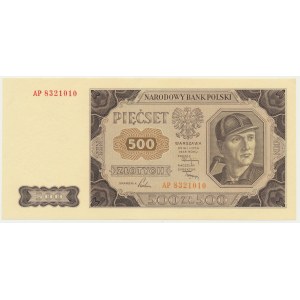 500 zloty 1948 - AP -.