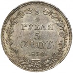 3/4 Rubel = 5 Zloty Warschau 1836 MW - NGC MS61