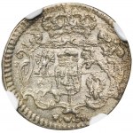 Augustus III of Poland, 1/48 Thaler Dresden 1753 FWôF - NGC MS62