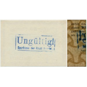 Danzig, 50 fenig 1914 - znw. houby - KRÁSNÝ