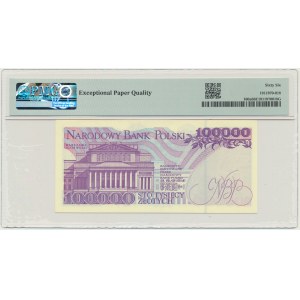 100.000 złotych 1993 - A - PMG 66 EPQ - pierwsza seria