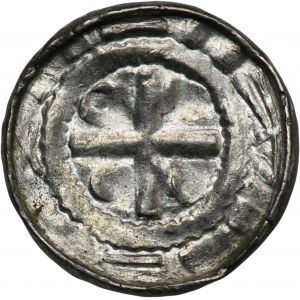 Germany, Saxony, Anonymous Saxon bishops, Cross denarius