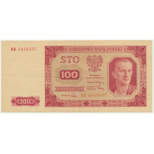 100 złotych 1948 - BB - rzadka seria