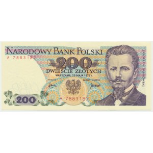 200 zlotých 1976 - A -