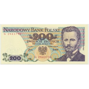 200 złotych 1976 - G -