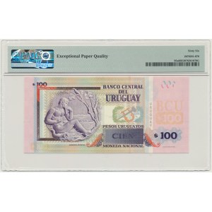 Uruguaj, 100 pesos 2015 - PMG 66 EPQ