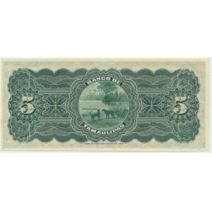Mexiko, 5 pesos (1912-14)